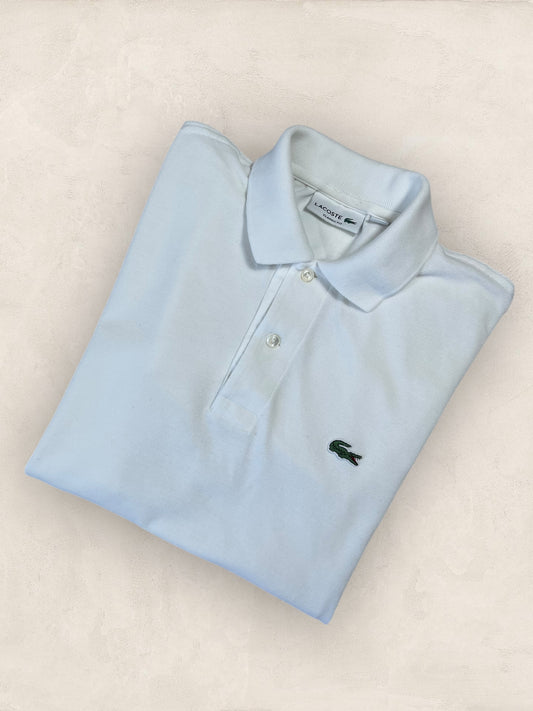 Polo Lacoste Blanc XS Homme Ref: 2722