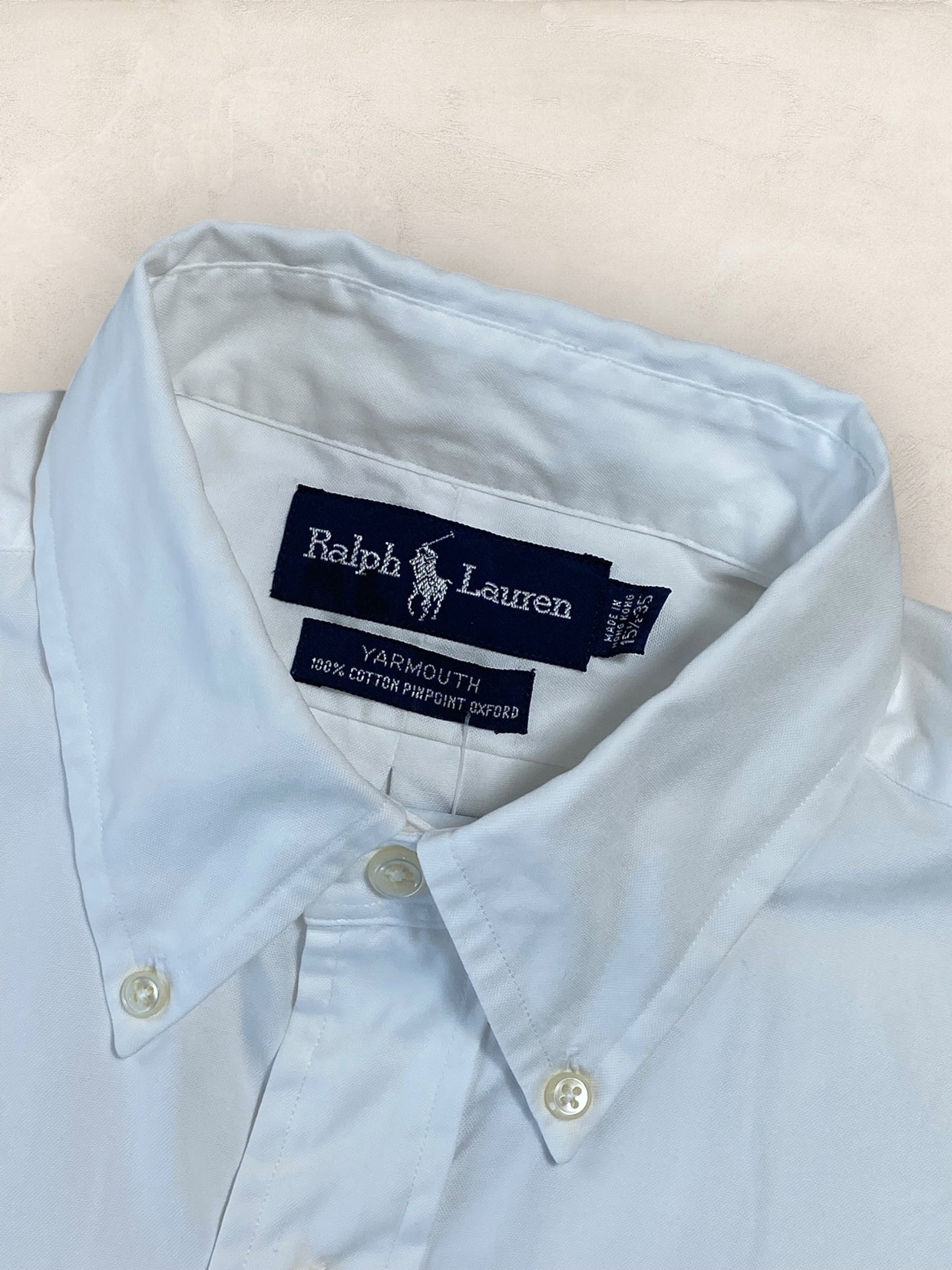 Chemise Homme  Ralph Lauren BLANC L  Ref:2782