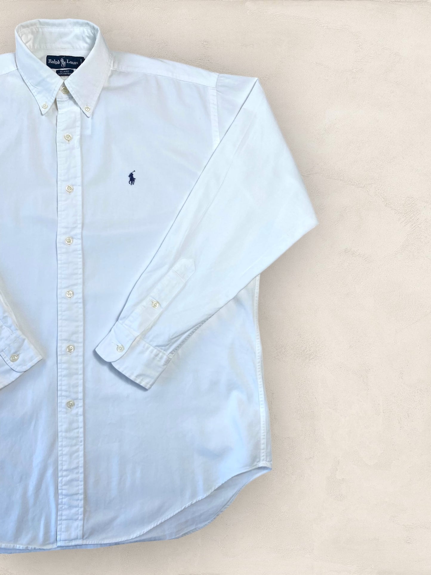 Chemise Homme  Ralph Lauren BLANC M Ref:2796