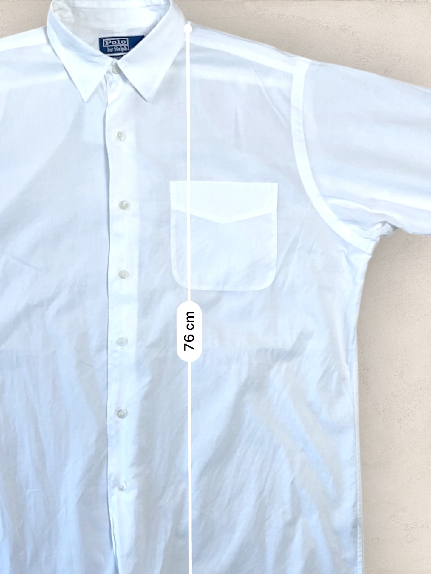 Chemise Homme  Ralph Lauren BLANC M Ref:2791