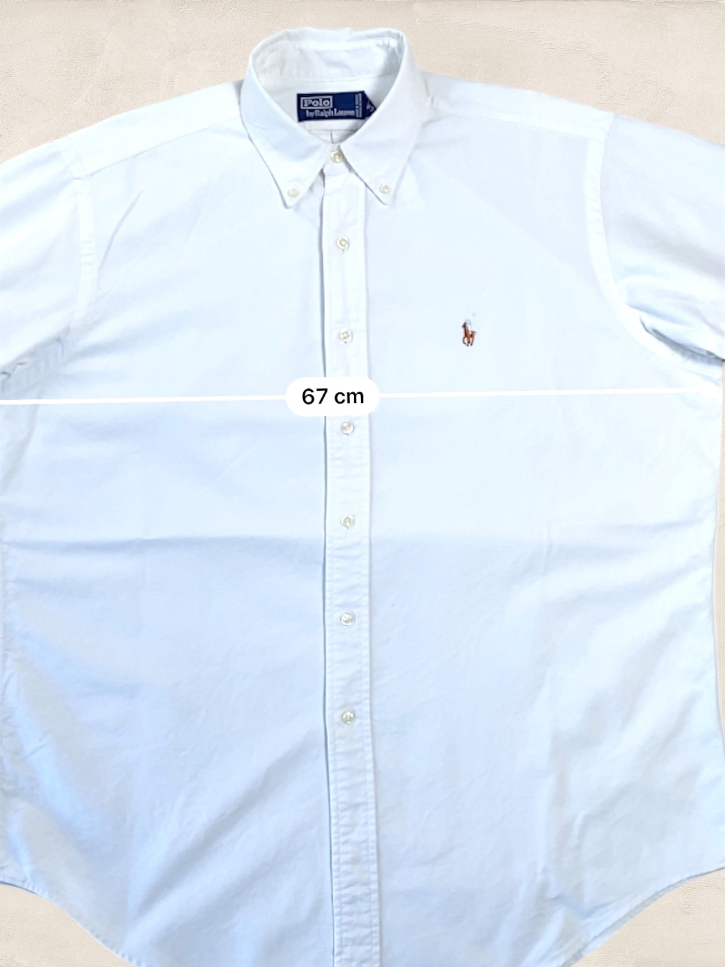 Chemise Homme  Ralph Lauren BLANC L Ref:2788