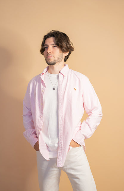 Chemise Rose Ralph Lauren Homme #1000