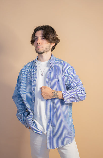 Chemise Bleu Ralph Lauren Homme #998