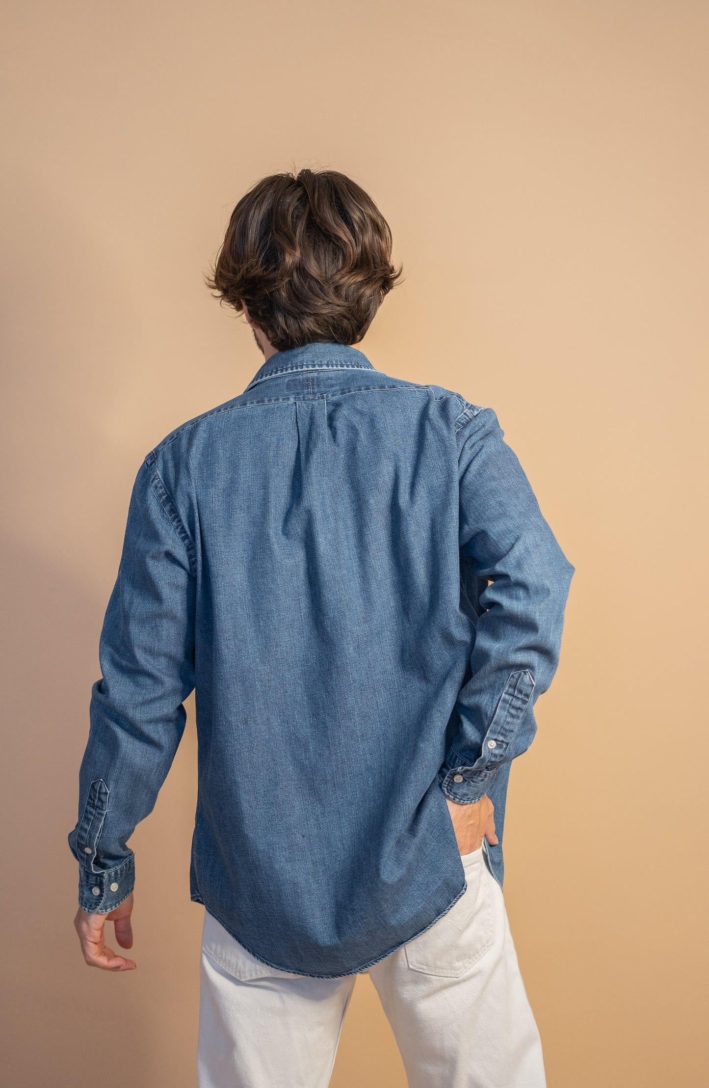 Chemise Bleu Ralph Lauren Homme #1001