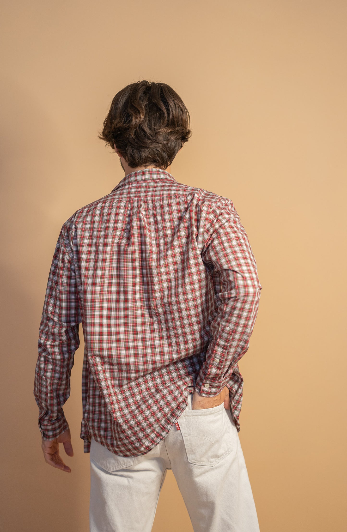 Chemise Rouge Ralph Lauren Homme #1002