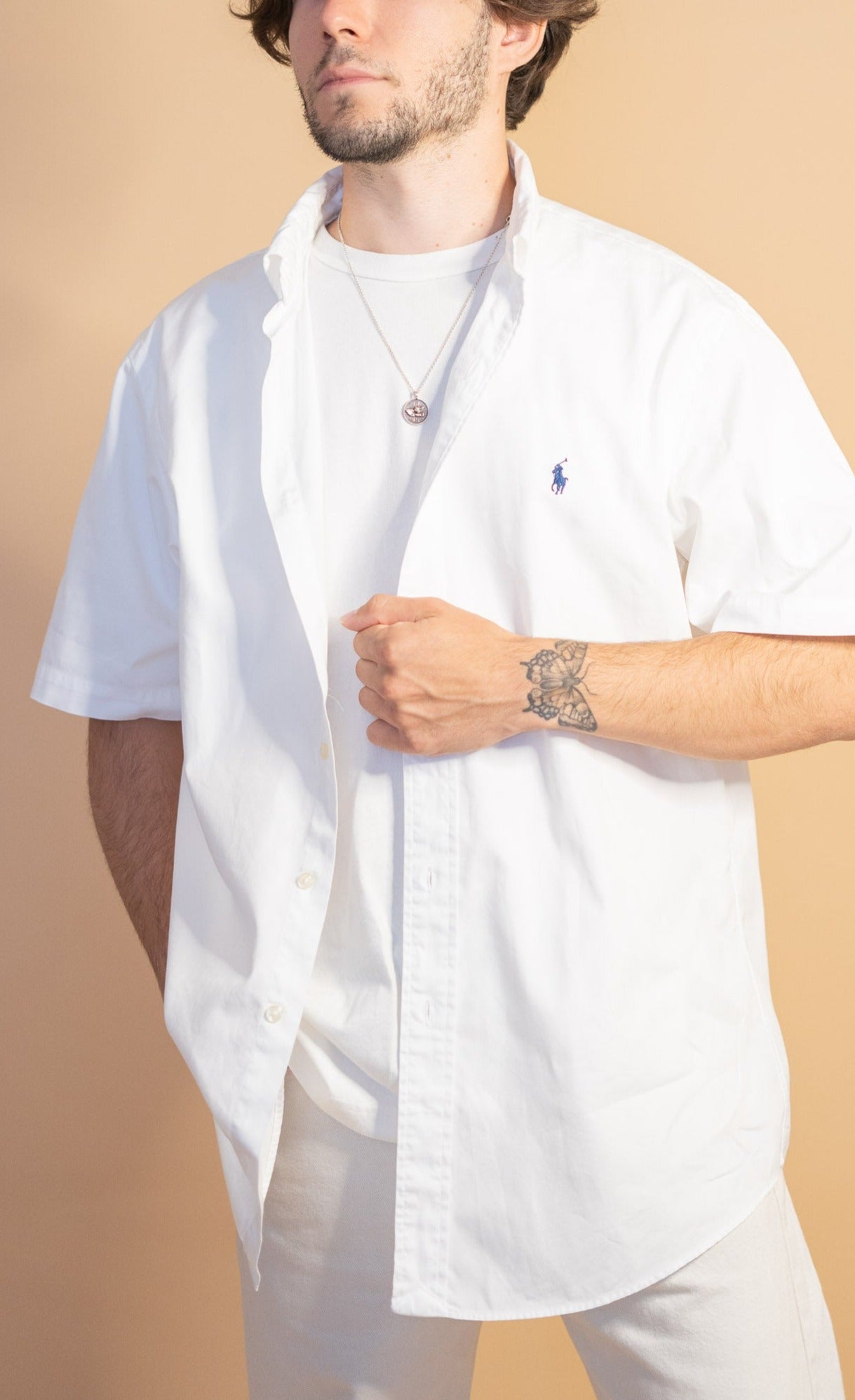 Chemise Blanche Ralph Lauren Homme #1037