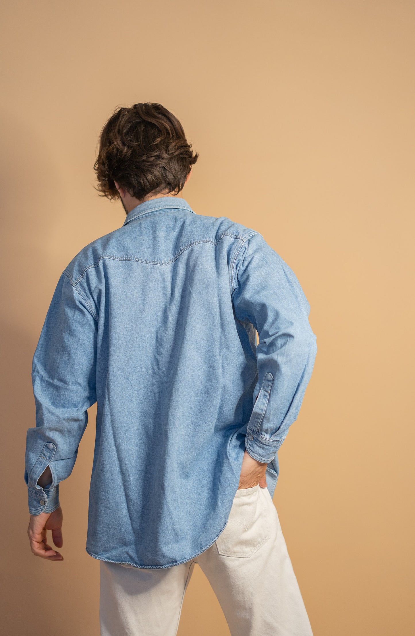Chemise Bleu West Valley Homme #1065