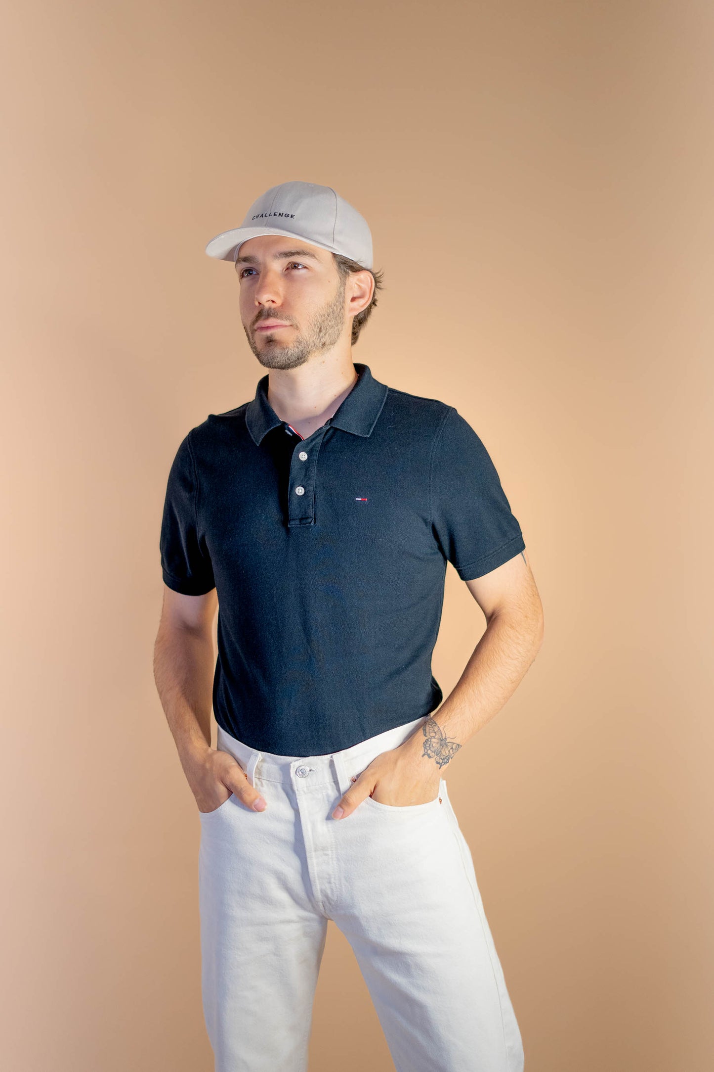 Polo Tommy Hilfiger Noir Homme #929