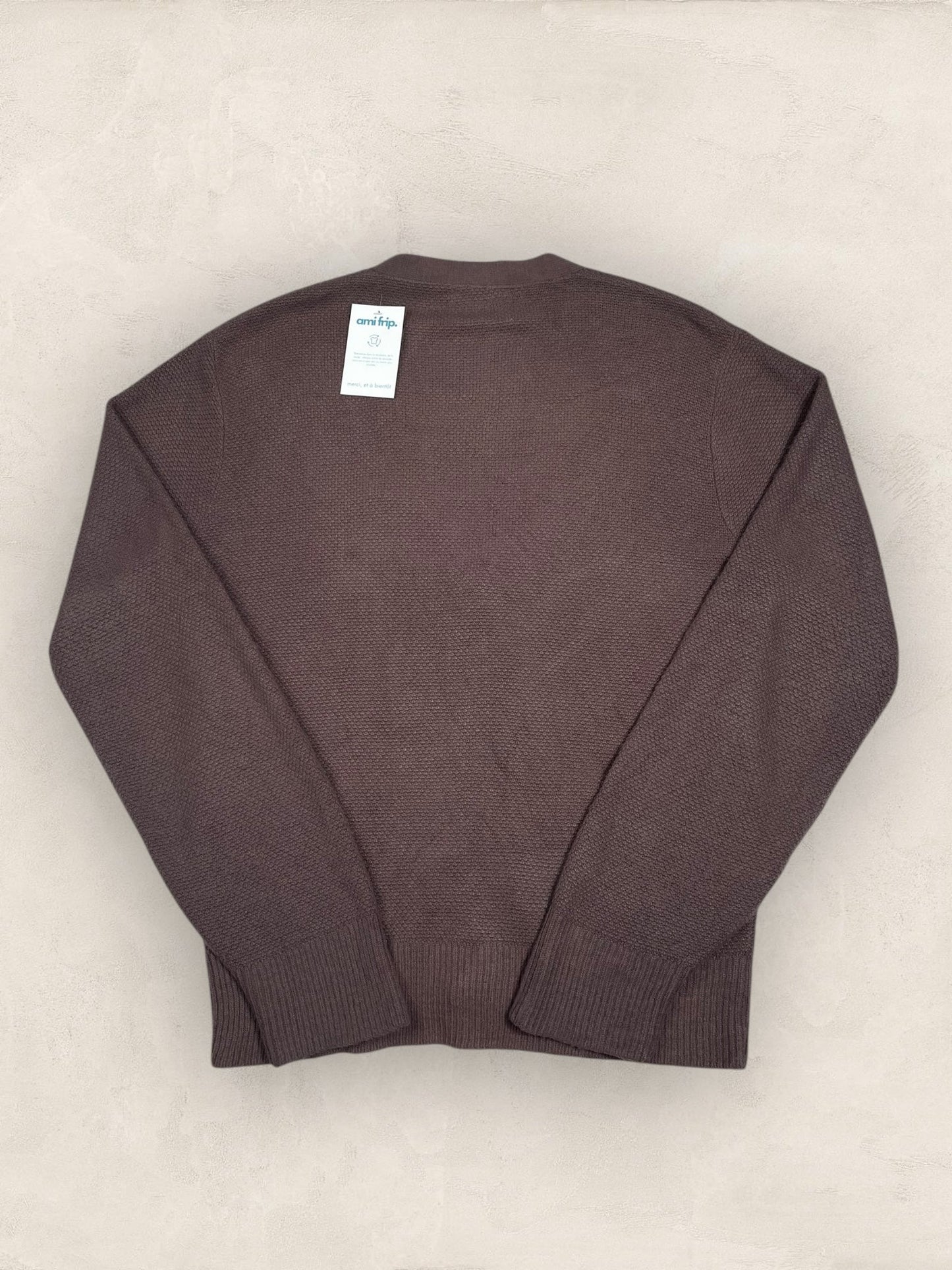 Cardigan Christian Dior Ref: 2556 - MARRON - L - amifrip - Friperie en ligne et vêtements vintage