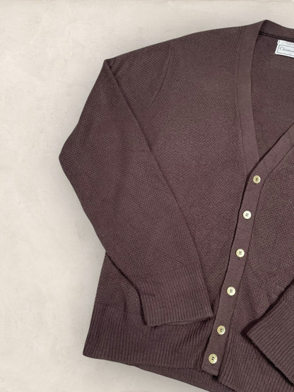 Cardigan Christian Dior Ref: 2556 - MARRON - L - amifrip - Friperie en ligne et vêtements vintage