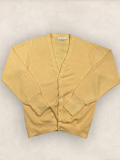 Cardigan Christian Dior Ref: 2559 - JAUNE - M - amifrip - Friperie en ligne et vêtements vintage
