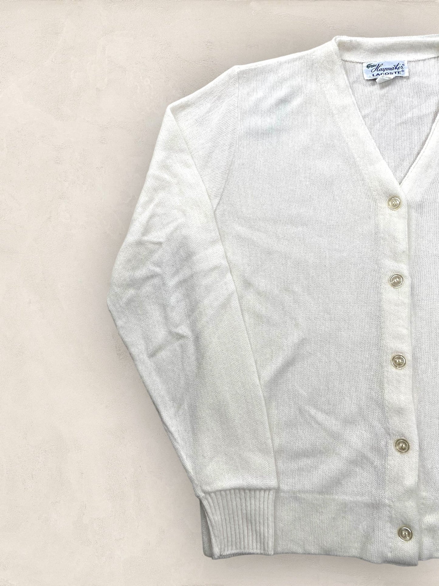 Cardigan Femme Lacoste Blanc M Ref:3168 - Blanc - M - amifrip