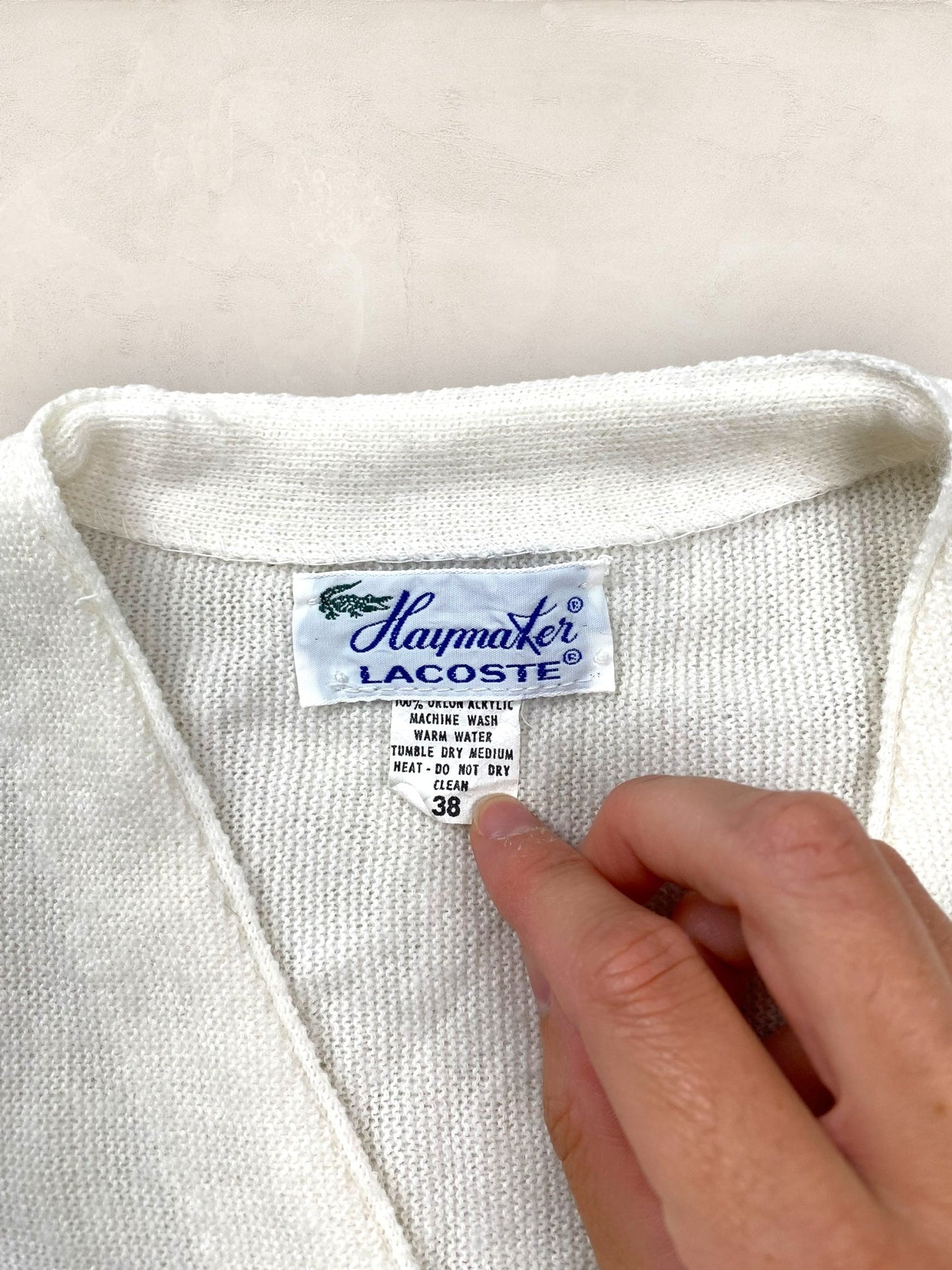 Cardigan Femme Lacoste Blanc M Ref:3168 - Blanc - M - amifrip