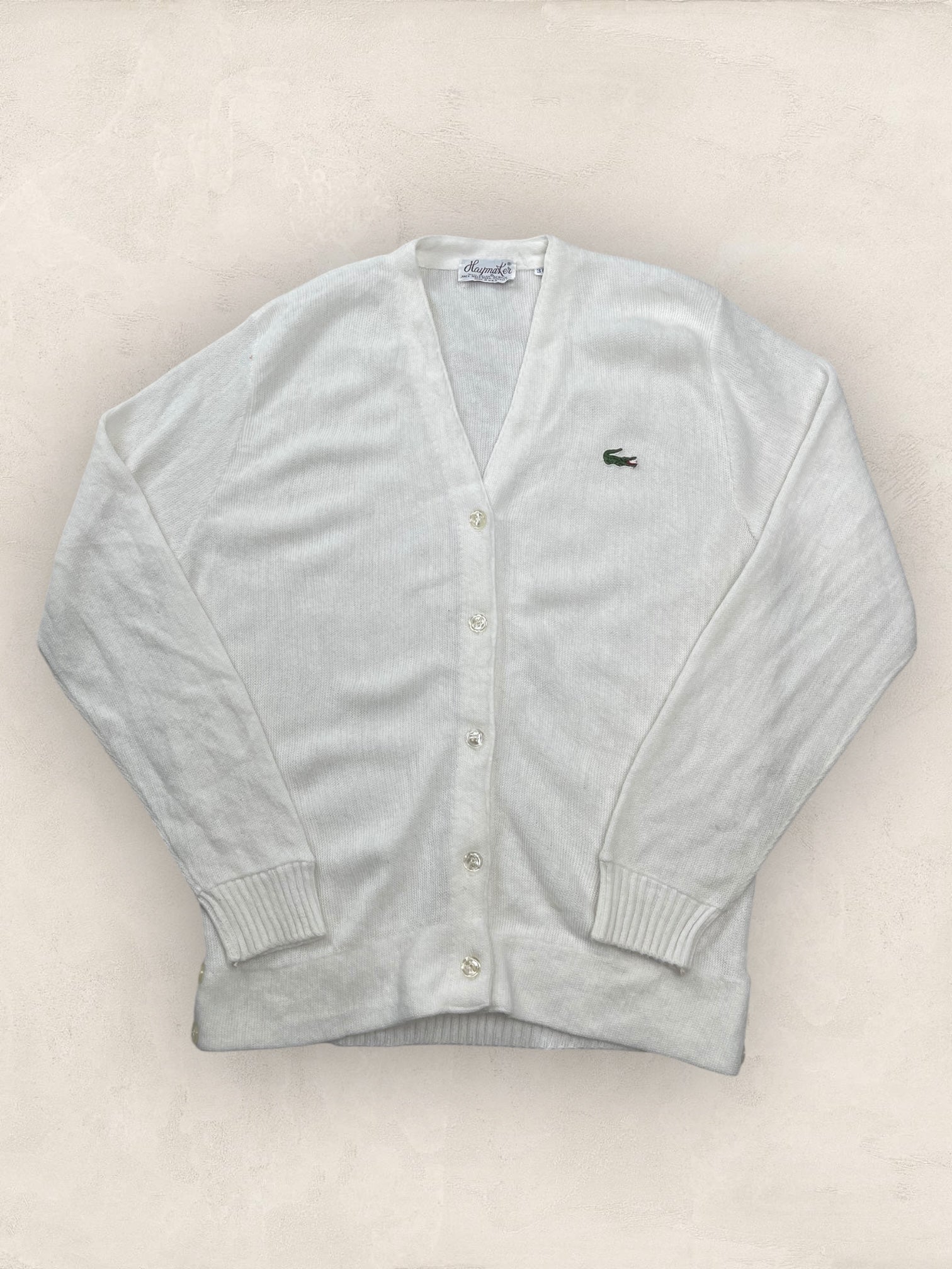 Cardigan Femme Lacoste Blanc S Ref:3100 - Blanc - S - amifrip