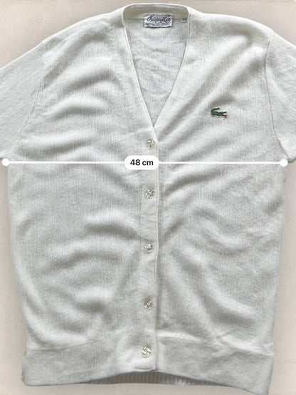 Cardigan Femme Lacoste Blanc S Ref:3100 - Blanc - S - amifrip