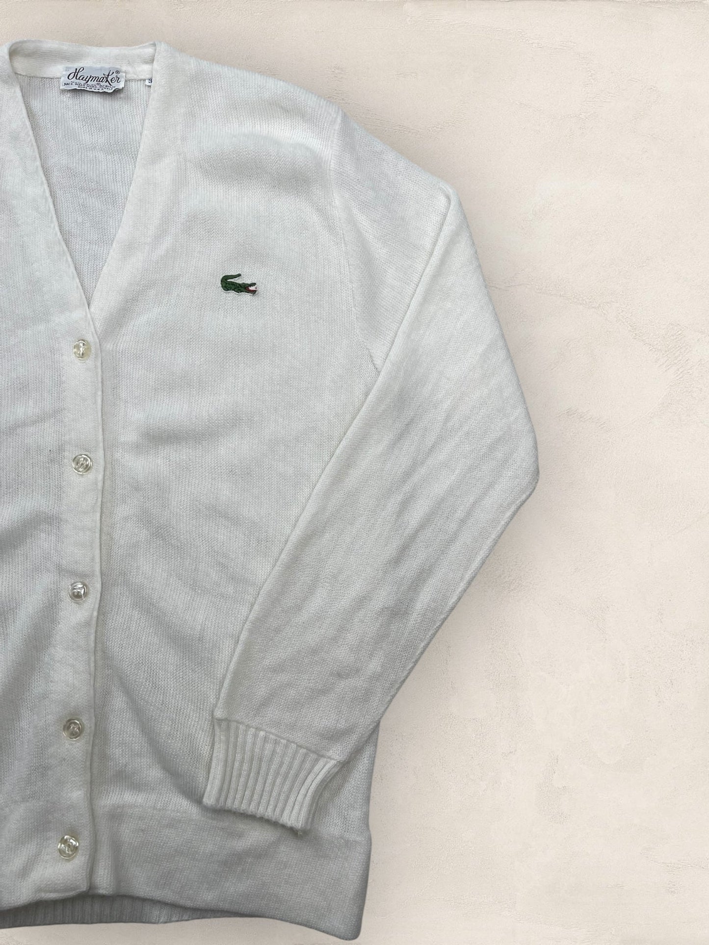 Cardigan Femme Lacoste Blanc S Ref:3100 - Blanc - S - amifrip