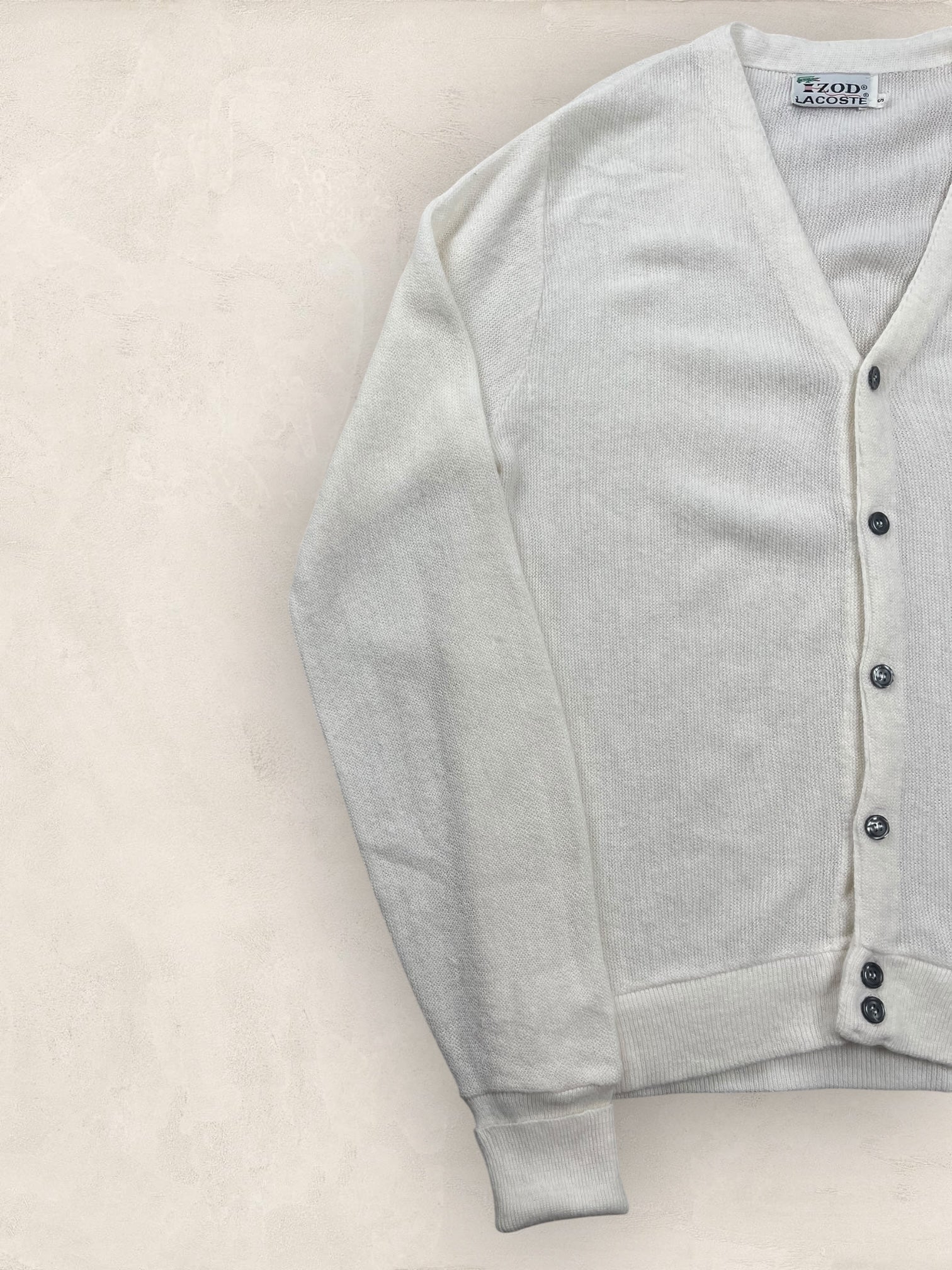 Cardigan Femme Lacoste Blanc S Ref:3162 - Blanc - S - amifrip