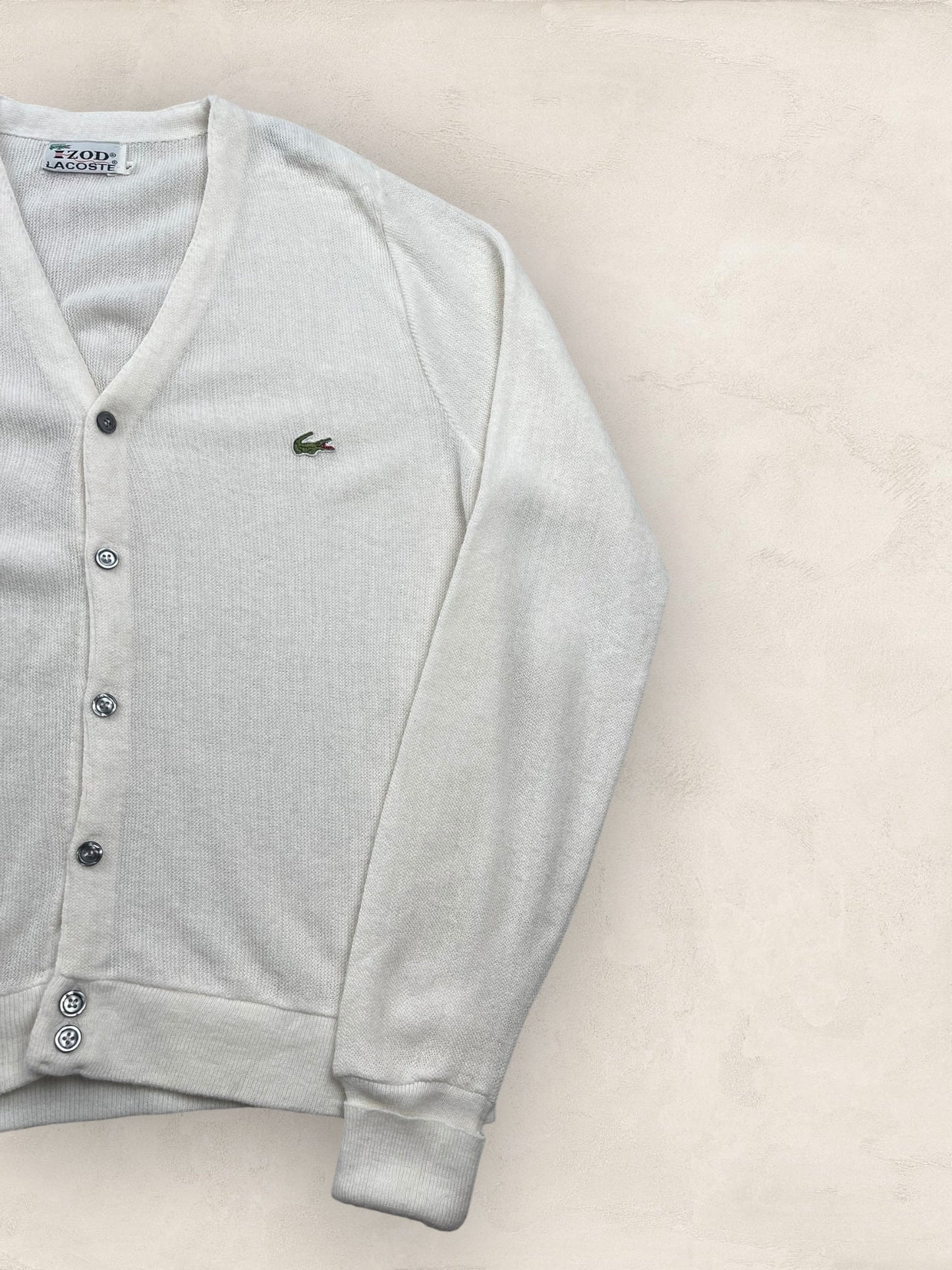 Cardigan Femme Lacoste Blanc S Ref:3162 - Blanc - S - amifrip