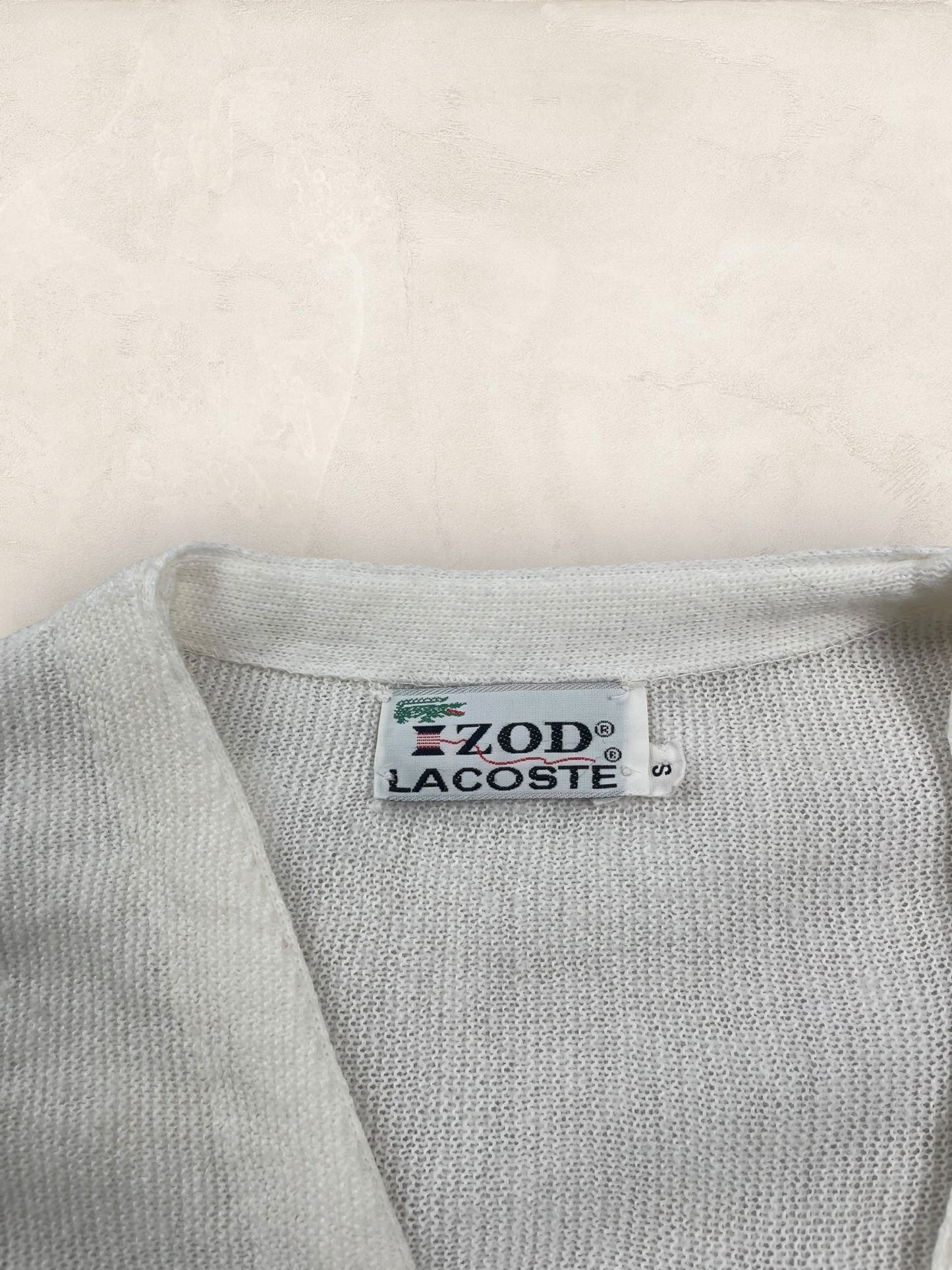 Cardigan Femme Lacoste Blanc S Ref:3162 - Blanc - S - amifrip