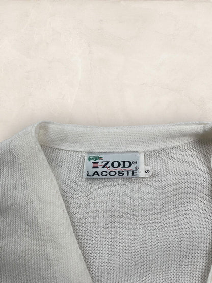 Cardigan Femme Lacoste Blanc S Ref:3162 - Blanc - S - amifrip