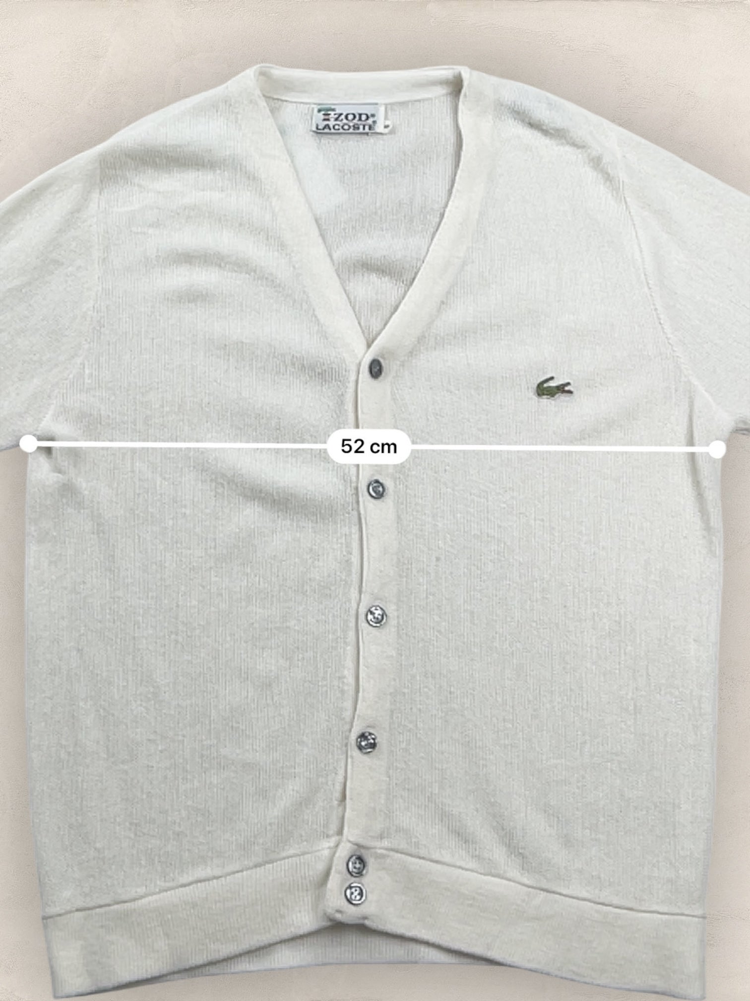 Cardigan Femme Lacoste Blanc S Ref:3162 - Blanc - S - amifrip