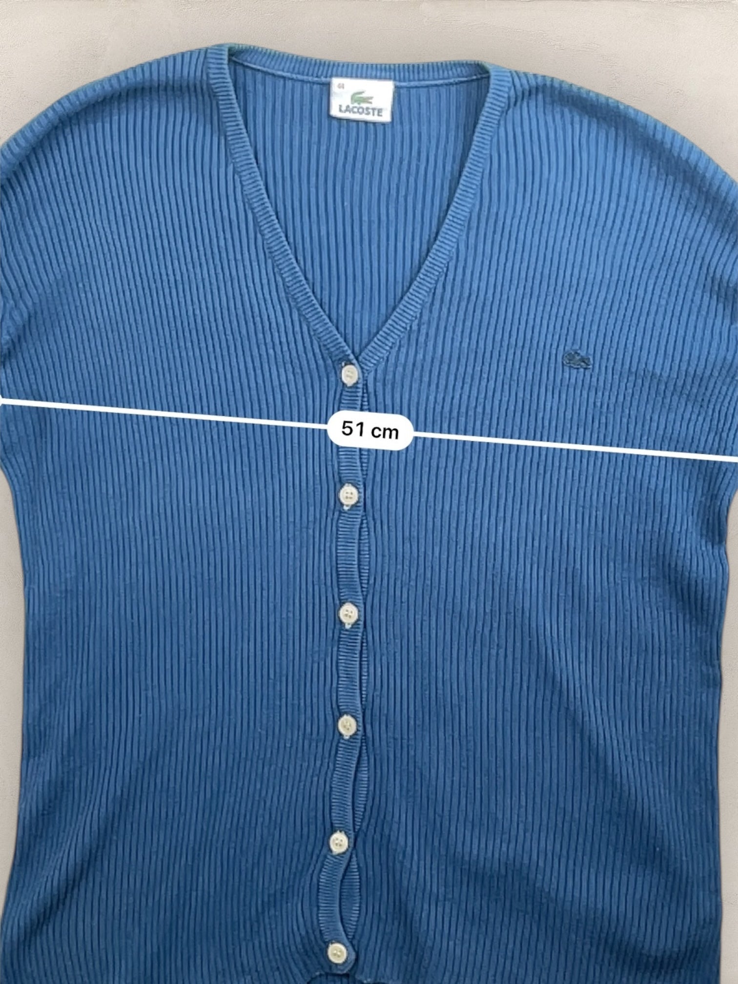 Cardigan Femme Lacoste Bleu L Ref:3299 - Bleu - L - amifrip