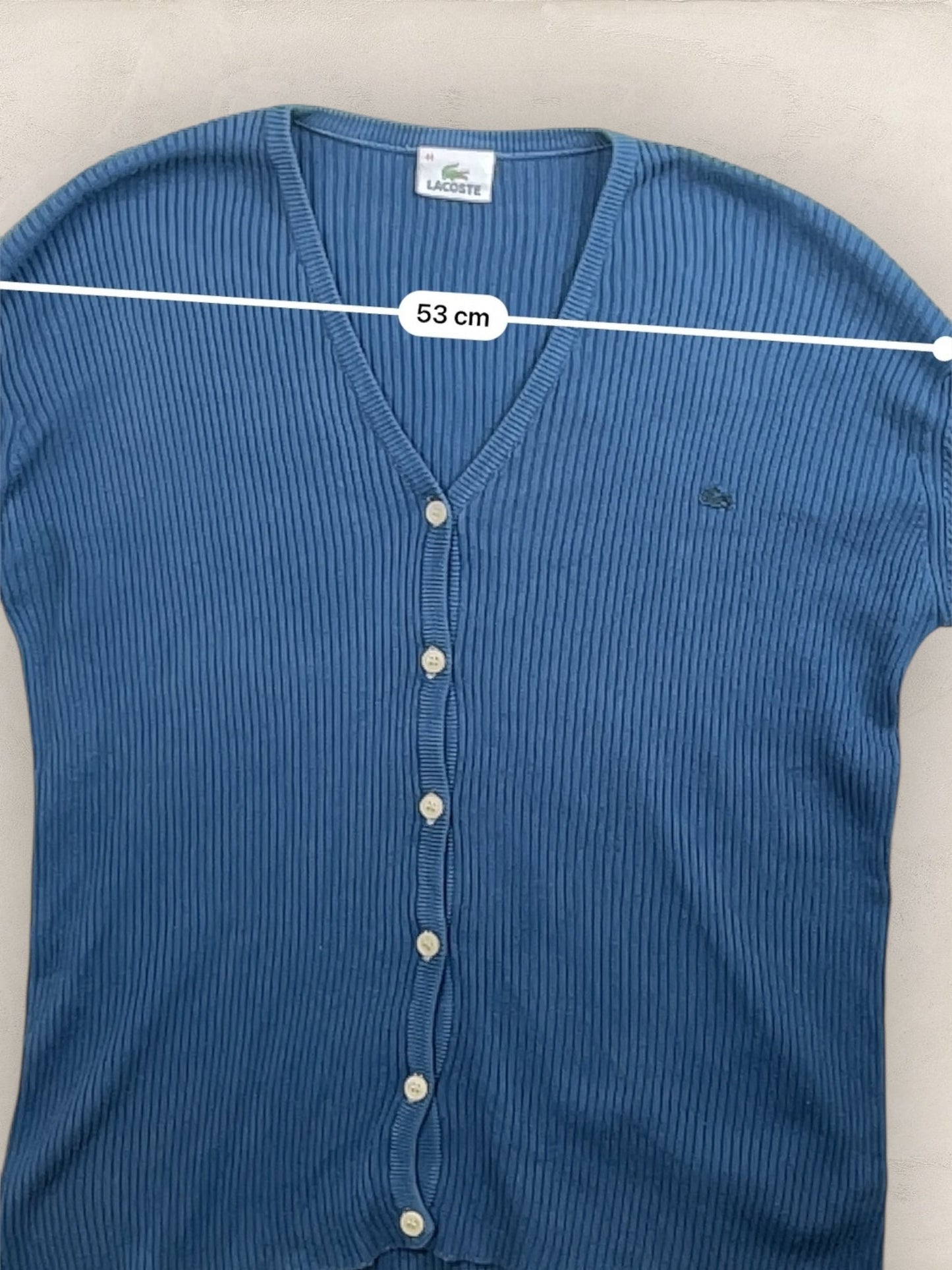 Cardigan Femme Lacoste Bleu L Ref:3299 - Bleu - L - amifrip