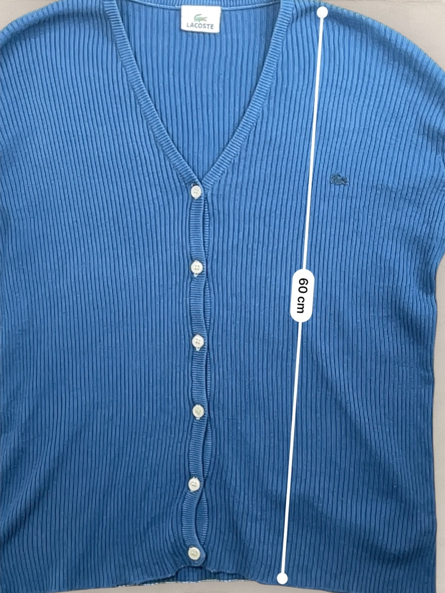 Cardigan Femme Lacoste Bleu L Ref:3299 - Bleu - L - amifrip