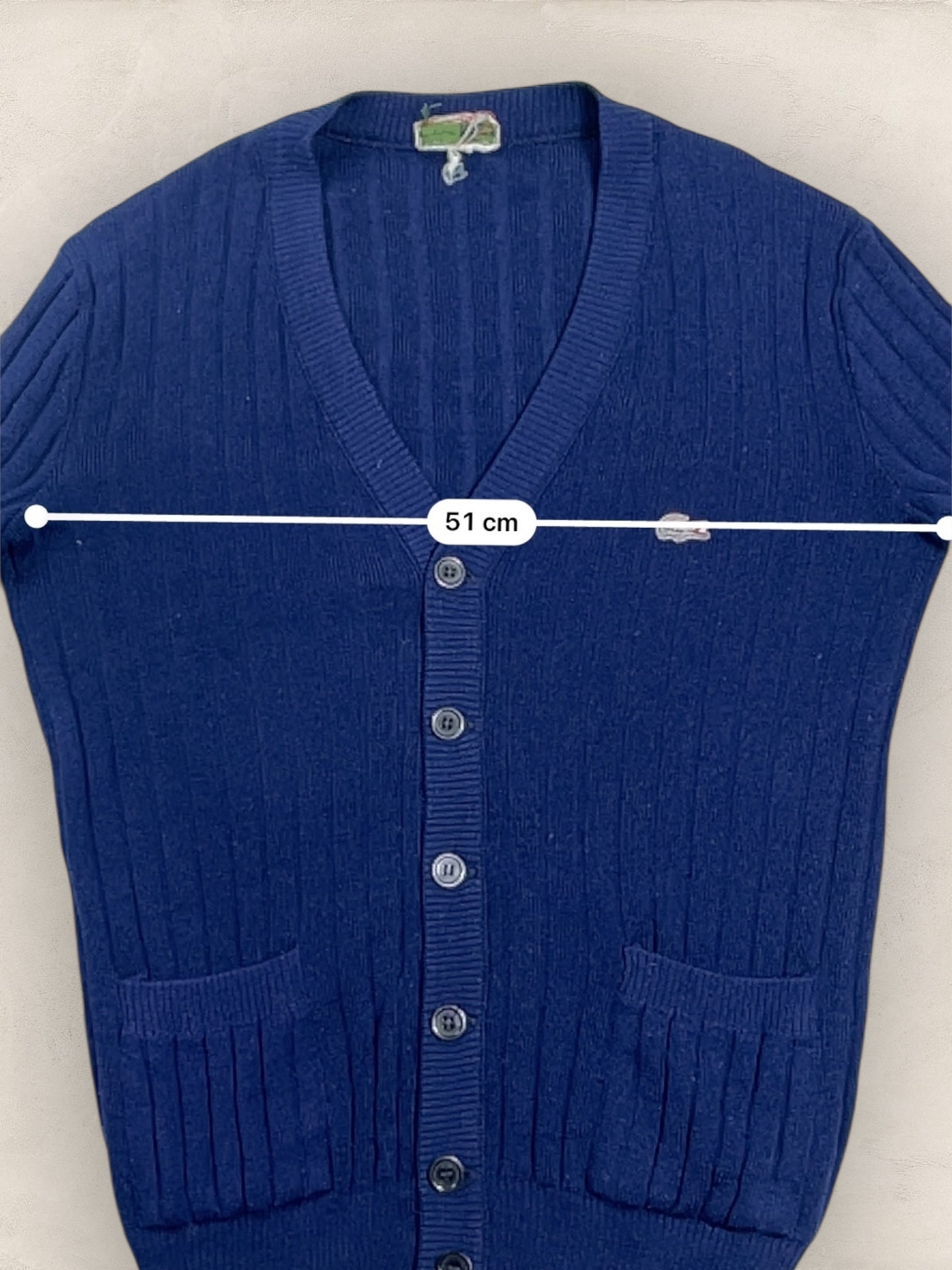 Cardigan Femme Lacoste Bleu Marine M Ref:3075 - Bleu Marine - M - amifrip