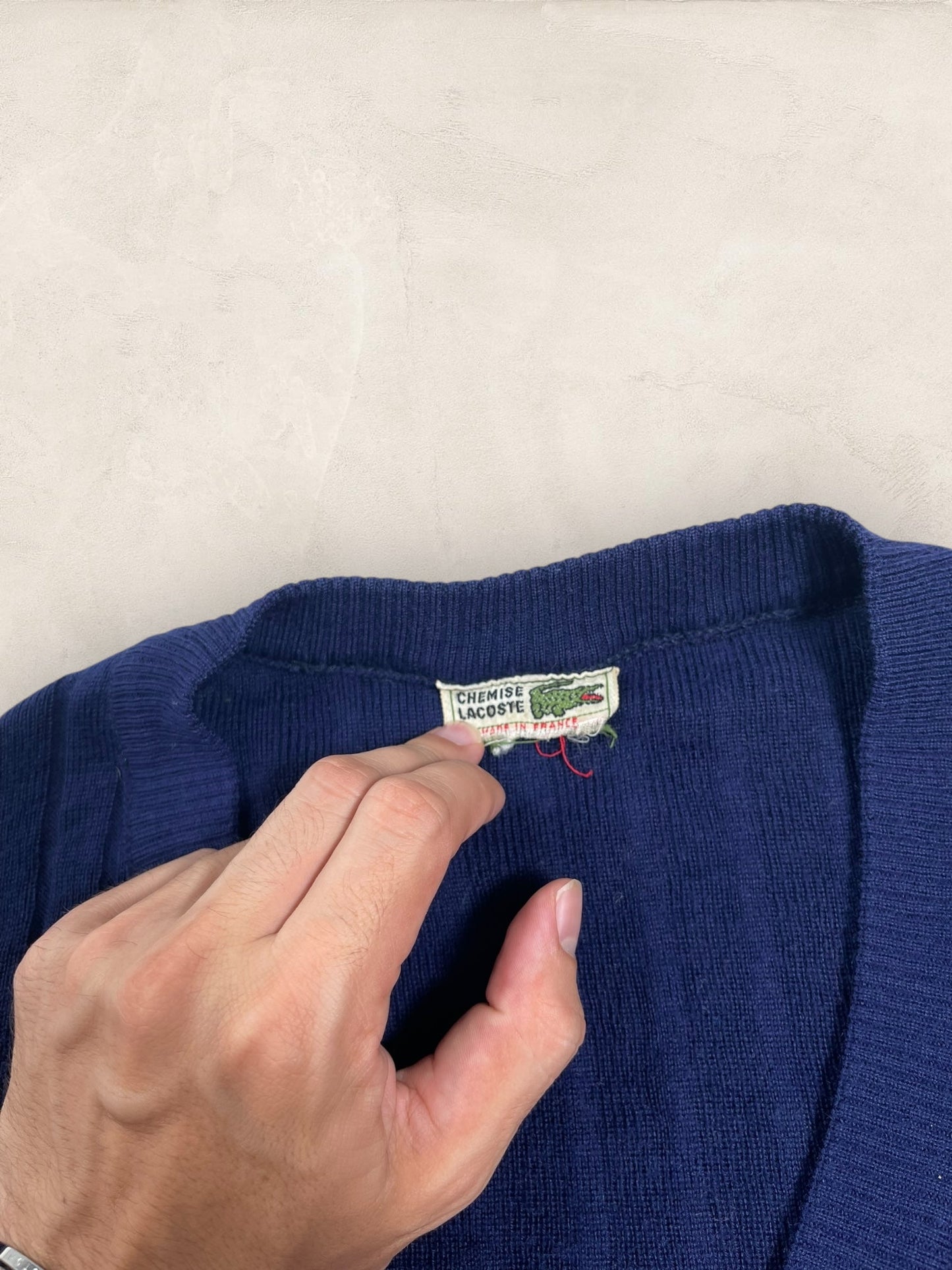 Cardigan Femme Lacoste Bleu Marine M Ref:3075 - Bleu Marine - M - amifrip