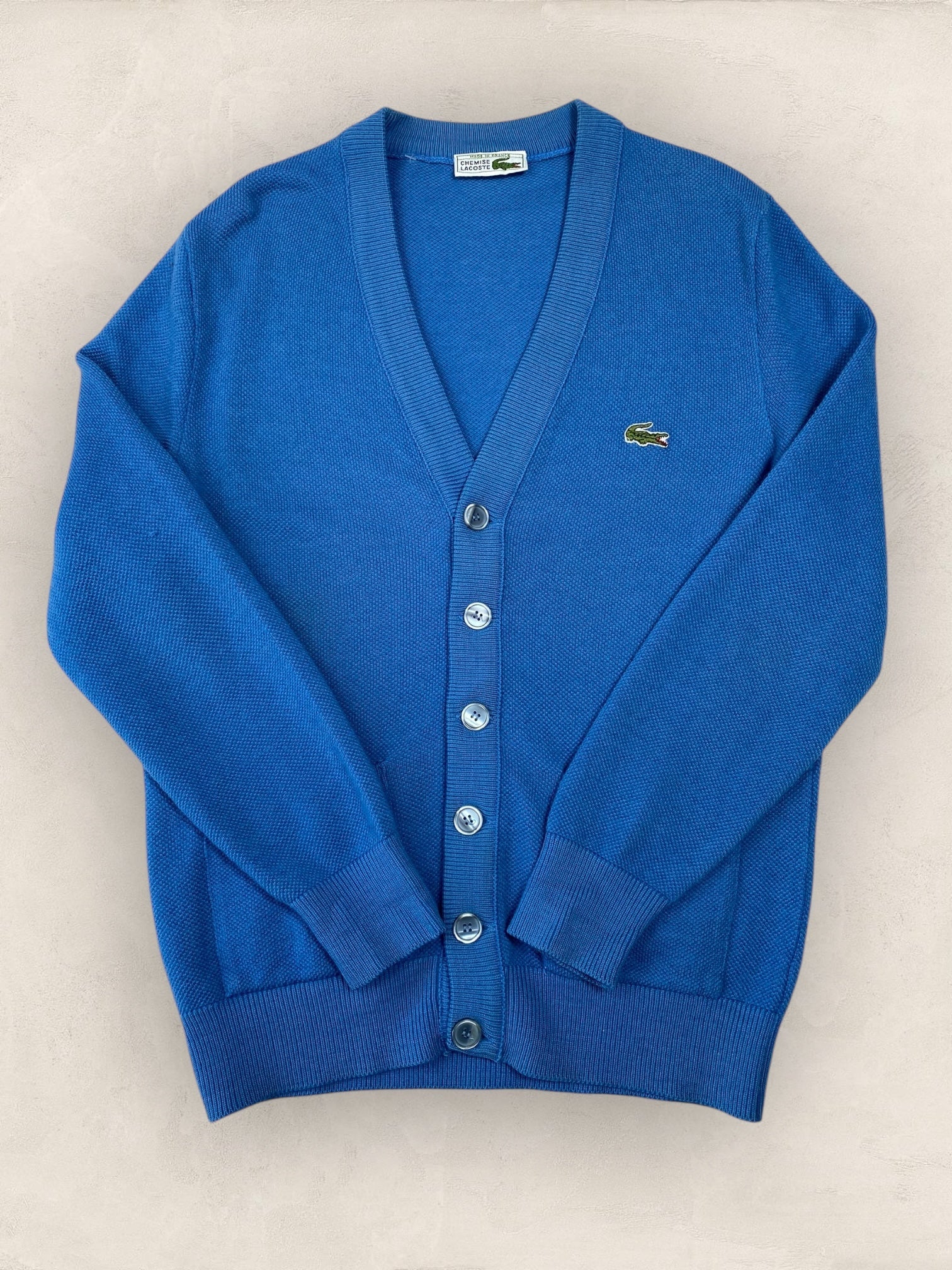 Cardigan Femme Lacoste BLEU S Ref:2845 - BLEU - S - amifrip - Friperie en ligne et vêtements vintage