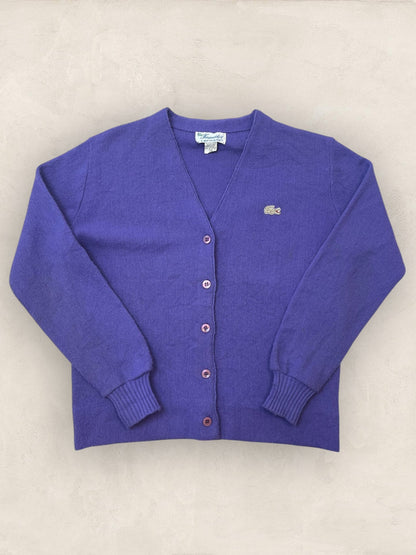 Cardigan Femme Lacoste Haymaker Violet M Ref:3981 - Violet - M - amifrip
