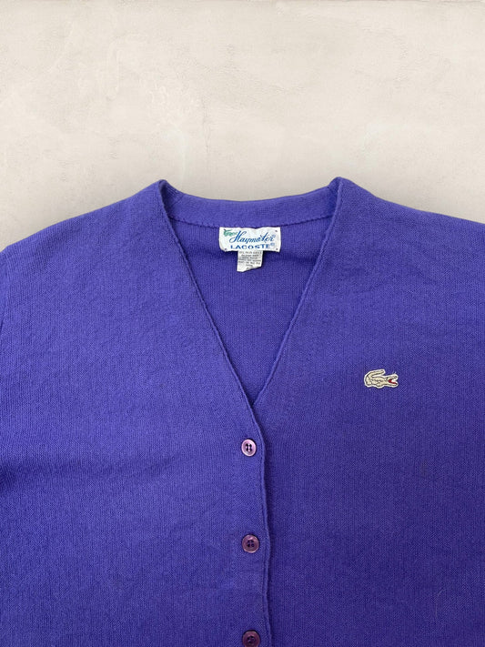 Cardigan Femme Lacoste Haymaker Violet M Ref:3981 - Violet - M - amifrip