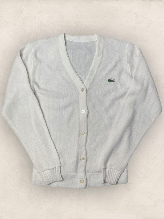 Cardigan Femme Lacoste Izod Blanc S Ref:3851 - Blanc - S - amifrip