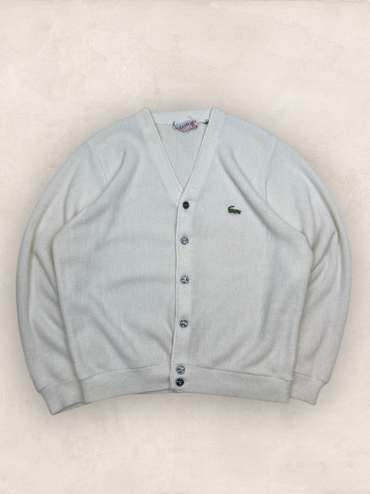 Cardigan Femme Lacoste Izod Blanc S Ref:3953 - Blanc - S - amifrip