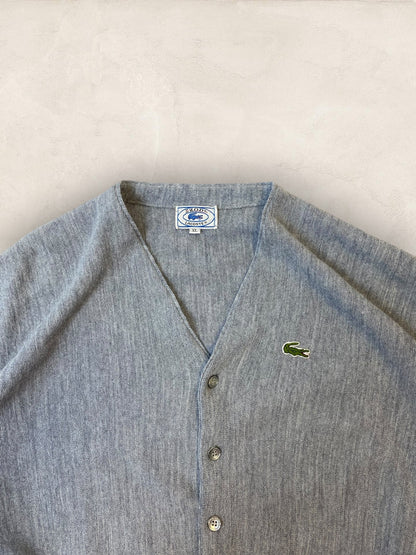 Cardigan Femme Lacoste Izod Gris XL Ref:3968 - Gris - XL - amifrip