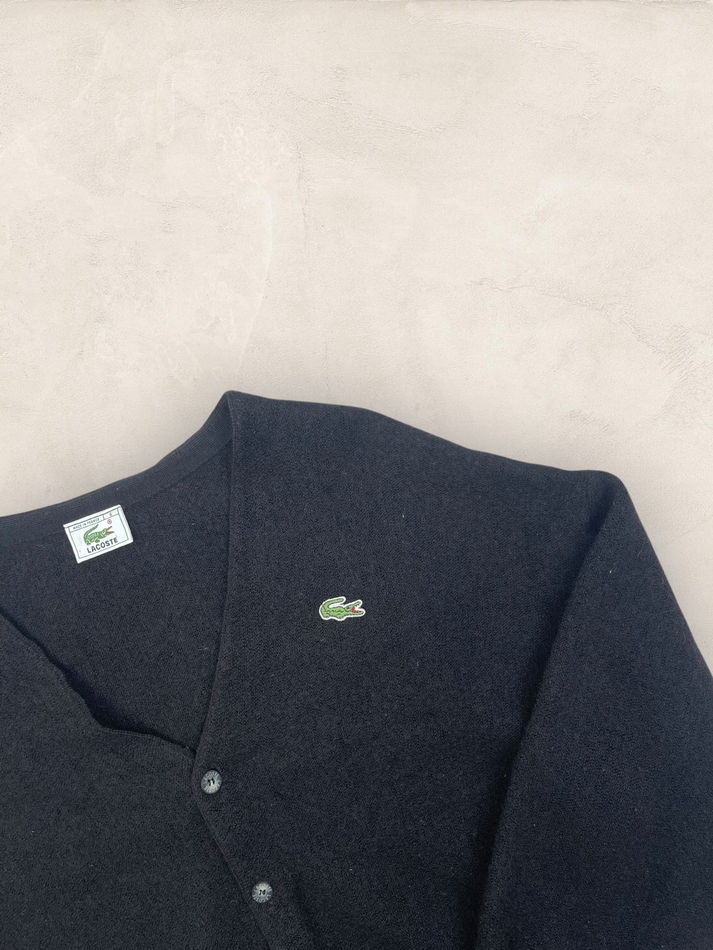 Cardigan Femme Lacoste Noir L Ref:3381 - Noir - L - amifrip