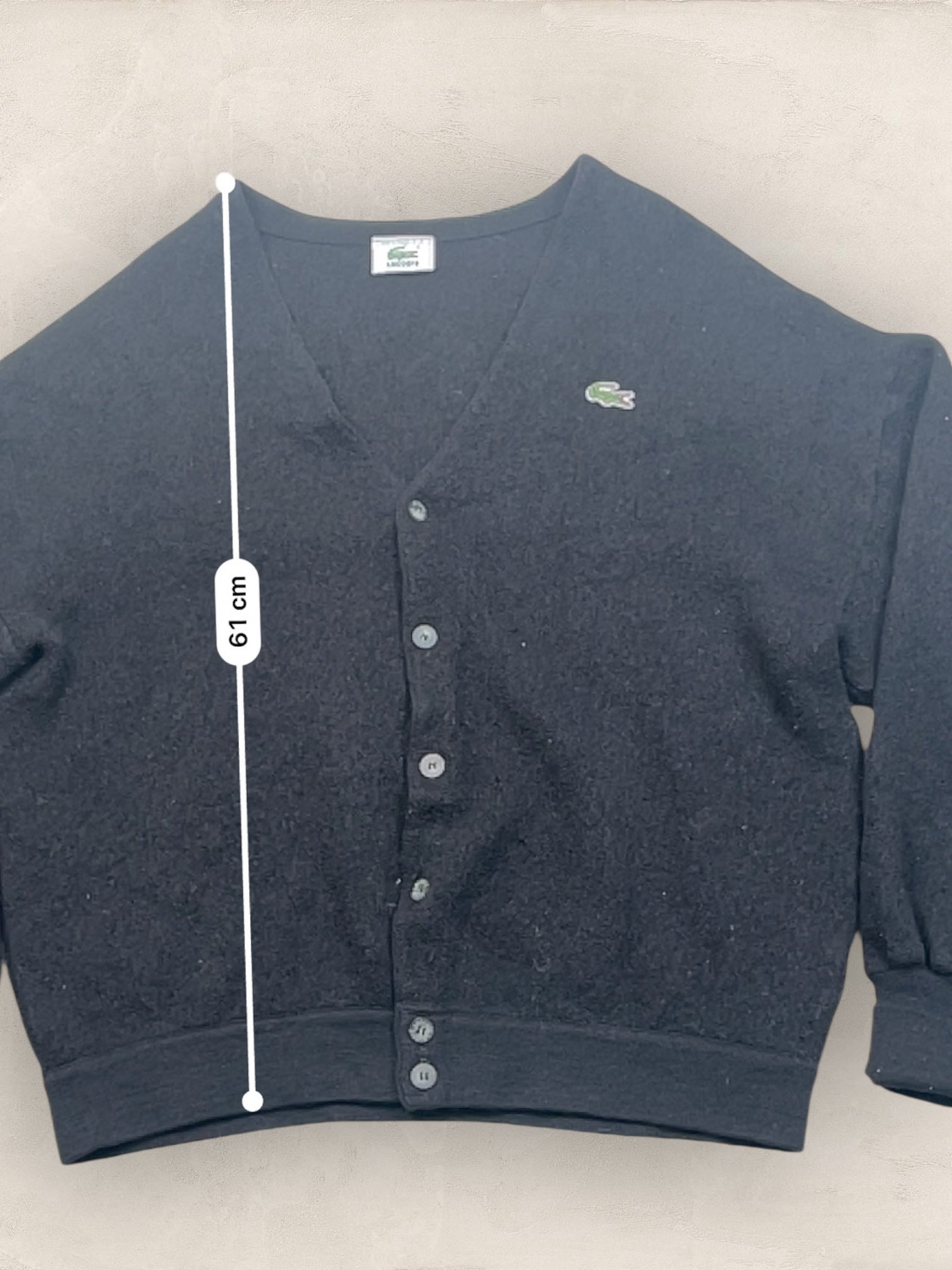 Cardigan Femme Lacoste Noir L Ref:3381 - Noir - L - amifrip