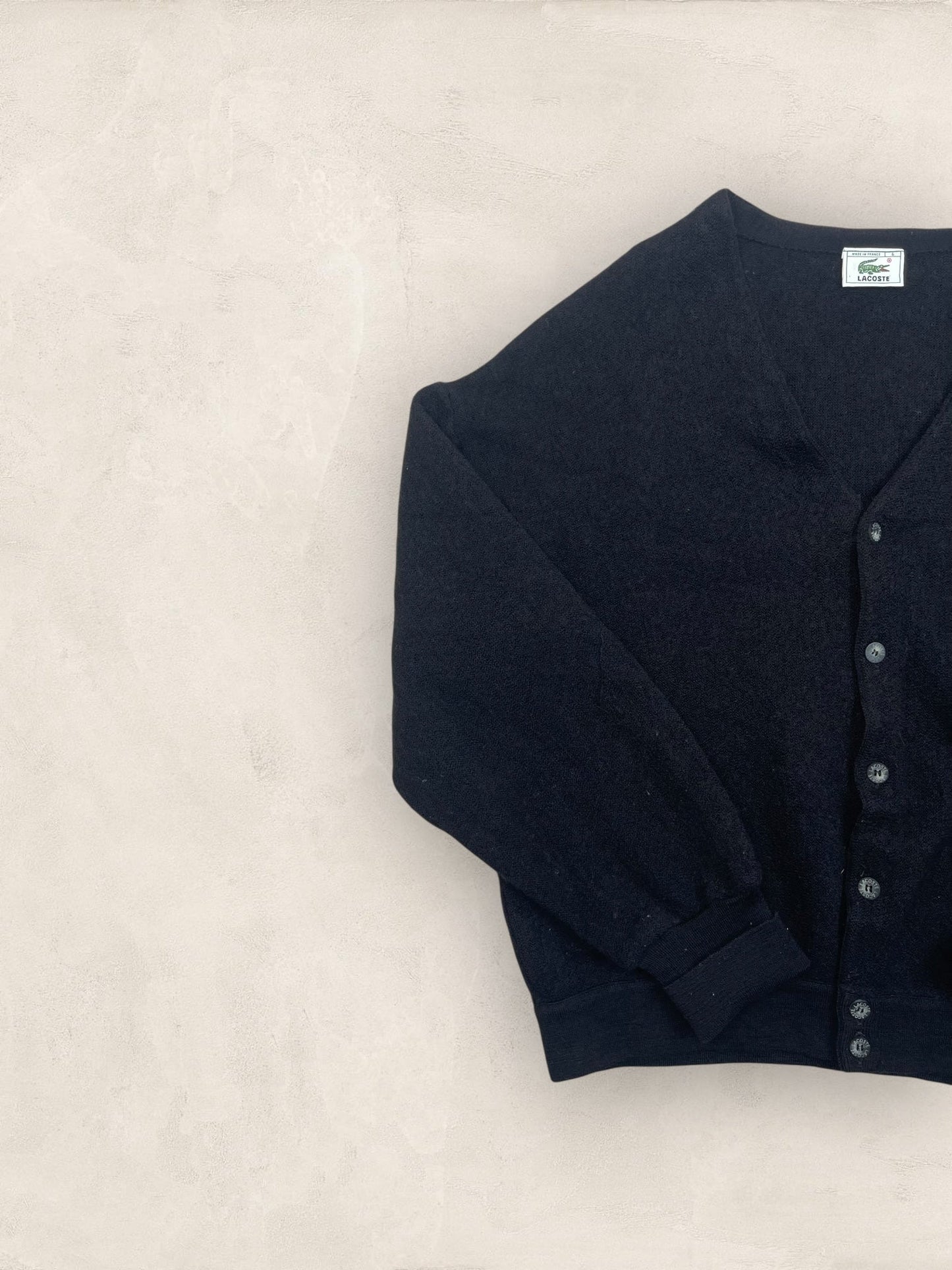 Cardigan Femme Lacoste Noir L Ref:3381 - Noir - L - amifrip
