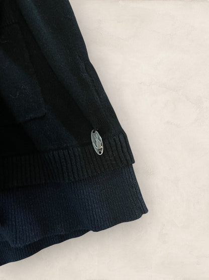 Cardigan Femme Lacoste Noir T:40 Ref:3815 - Noir - 40 - amifrip