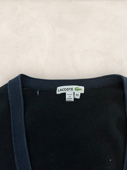 Cardigan Femme Lacoste Noir T:40 Ref:3815 - Noir - 40 - amifrip