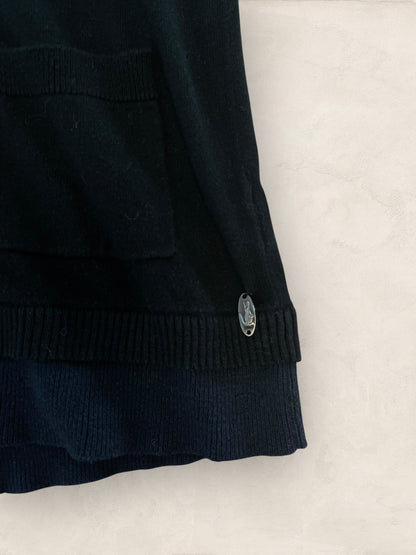 Cardigan Femme Lacoste Noir T:40 Ref:3815 - Noir - 40 - amifrip