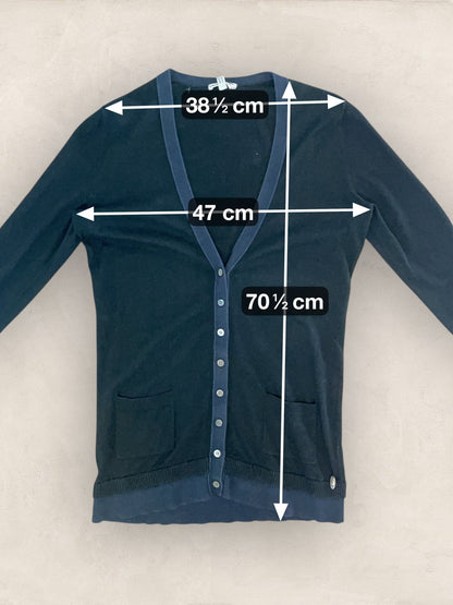 Cardigan Femme Lacoste Noir T:40 Ref:3815 - Noir - 40 - amifrip