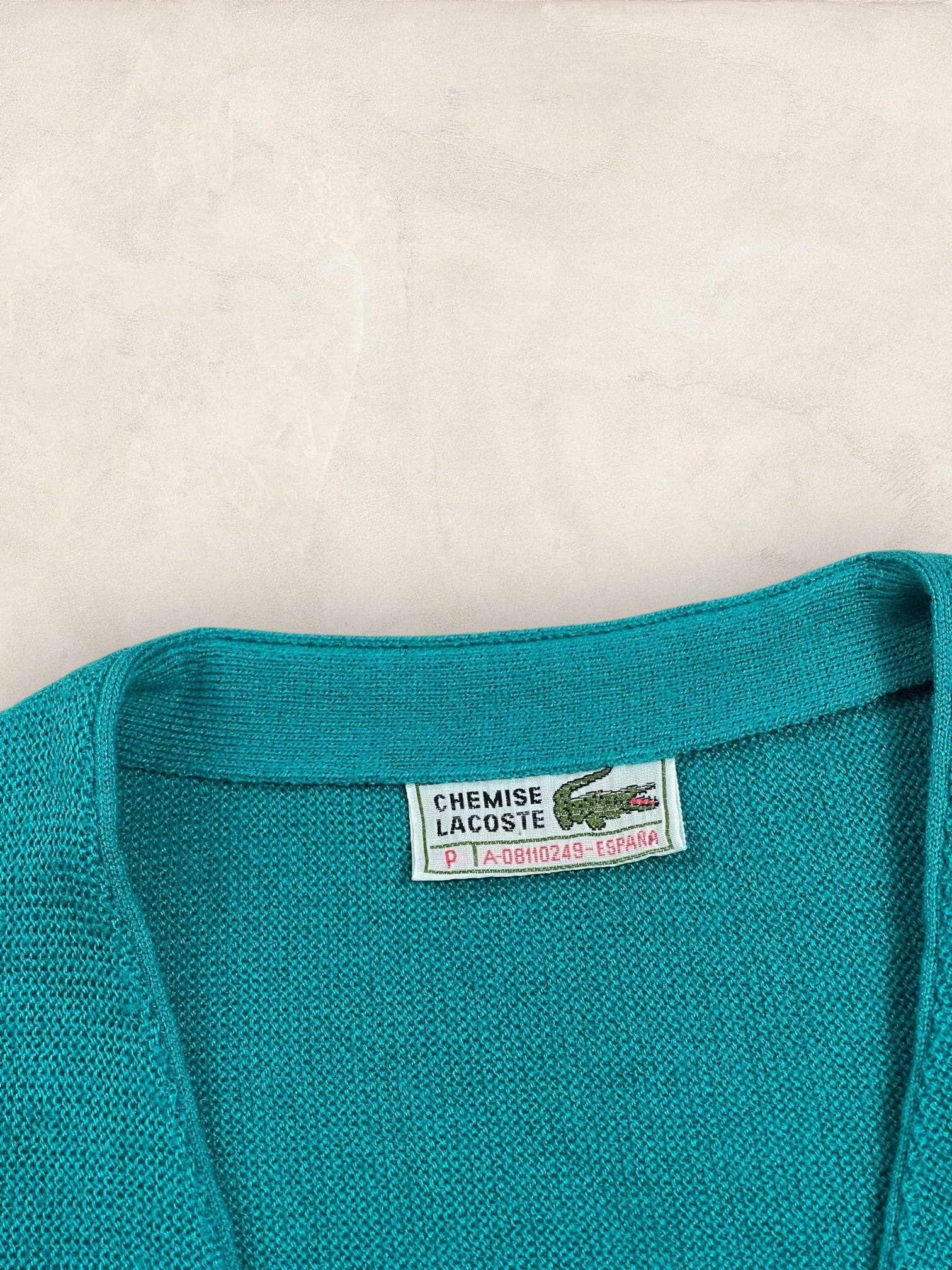 Cardigan Femme Lacoste Vert S Ref:3050 - Vert - S - amifrip - Friperie en ligne et vêtements vintage
