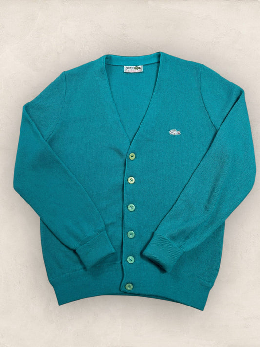 Cardigan Femme Lacoste Vert S Ref:3050 - Vert - S - amifrip - Friperie en ligne et vêtements vintage