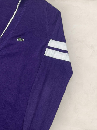 Cardigan Femme Lacoste Violet L Ref:3278 - Violet - L - amifrip