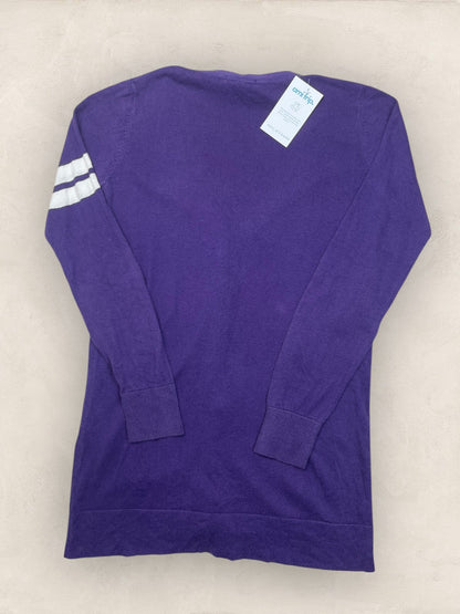 Cardigan Femme Lacoste Violet L Ref:3278 - Violet - L - amifrip