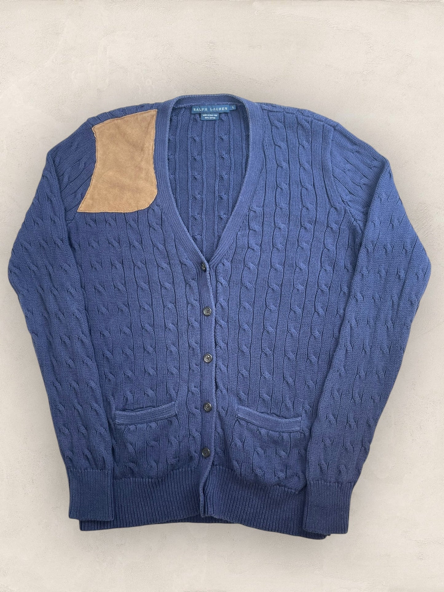 Cardigan femme, Ralph Lauren, bleu marine, L Ref:3288 - Bleu marine - L - amifrip