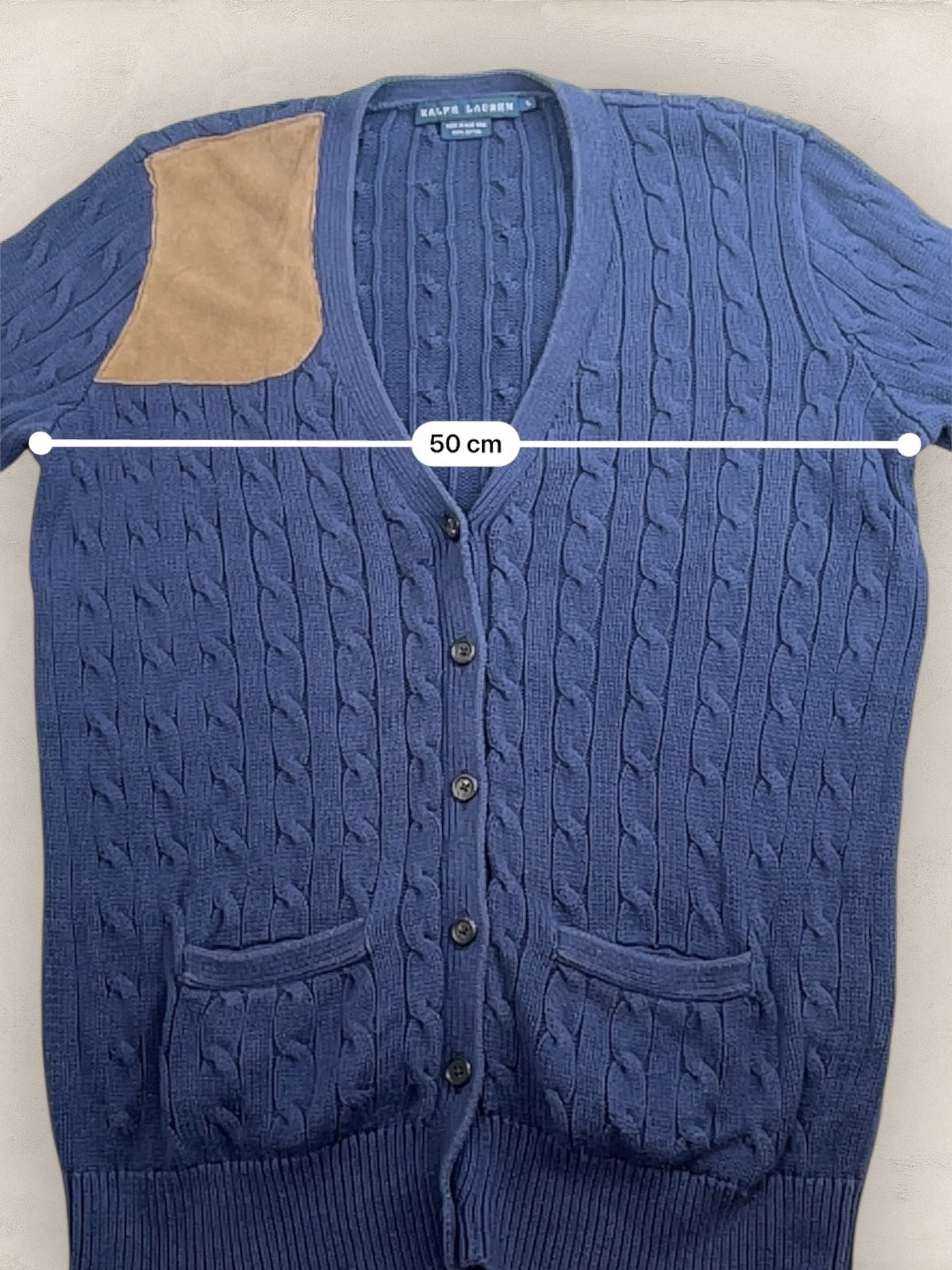 Cardigan femme, Ralph Lauren, bleu marine, L Ref:3288 - Bleu marine - L - amifrip