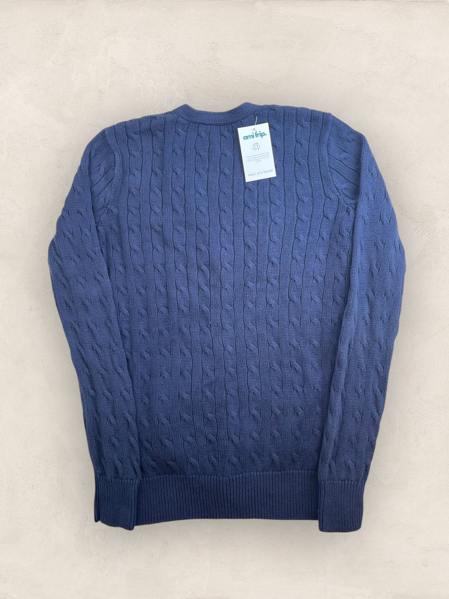 Cardigan femme, Ralph Lauren, bleu marine, L Ref:3288 - Bleu marine - L - amifrip